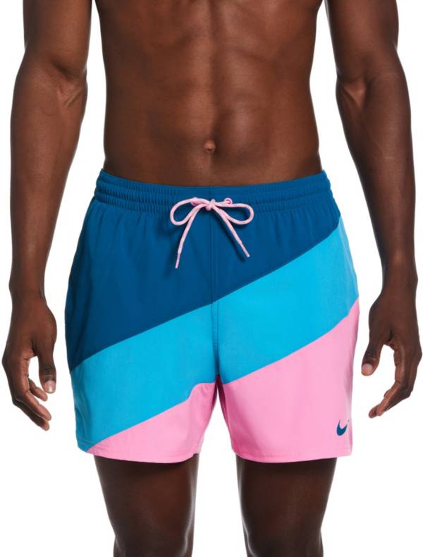 Nike Men's 5 Swim Volley Shorts.