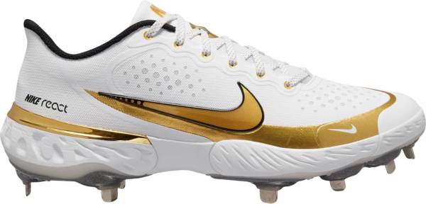 Gold and black hot sale baseball cleats