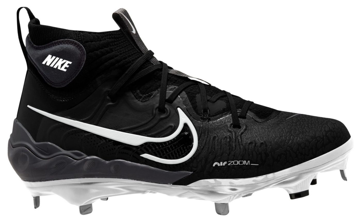 Red nike metal baseball cleats online