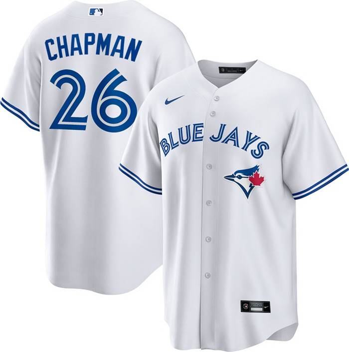 Nike Men's Toronto Blue Jays Matt Chapman #26 White Home Cool Base Jersey