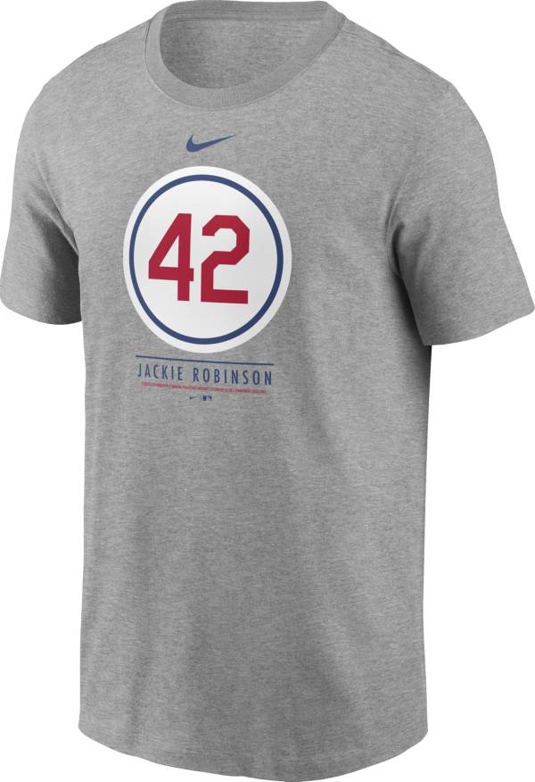 Nike Men's Los Angeles Dodgers Gray Team 42 T-Shirt | Dick's Sporting Goods