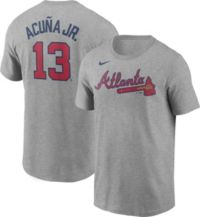  Ronald Acuña Jr. #13 Name and Number Short Sleeve