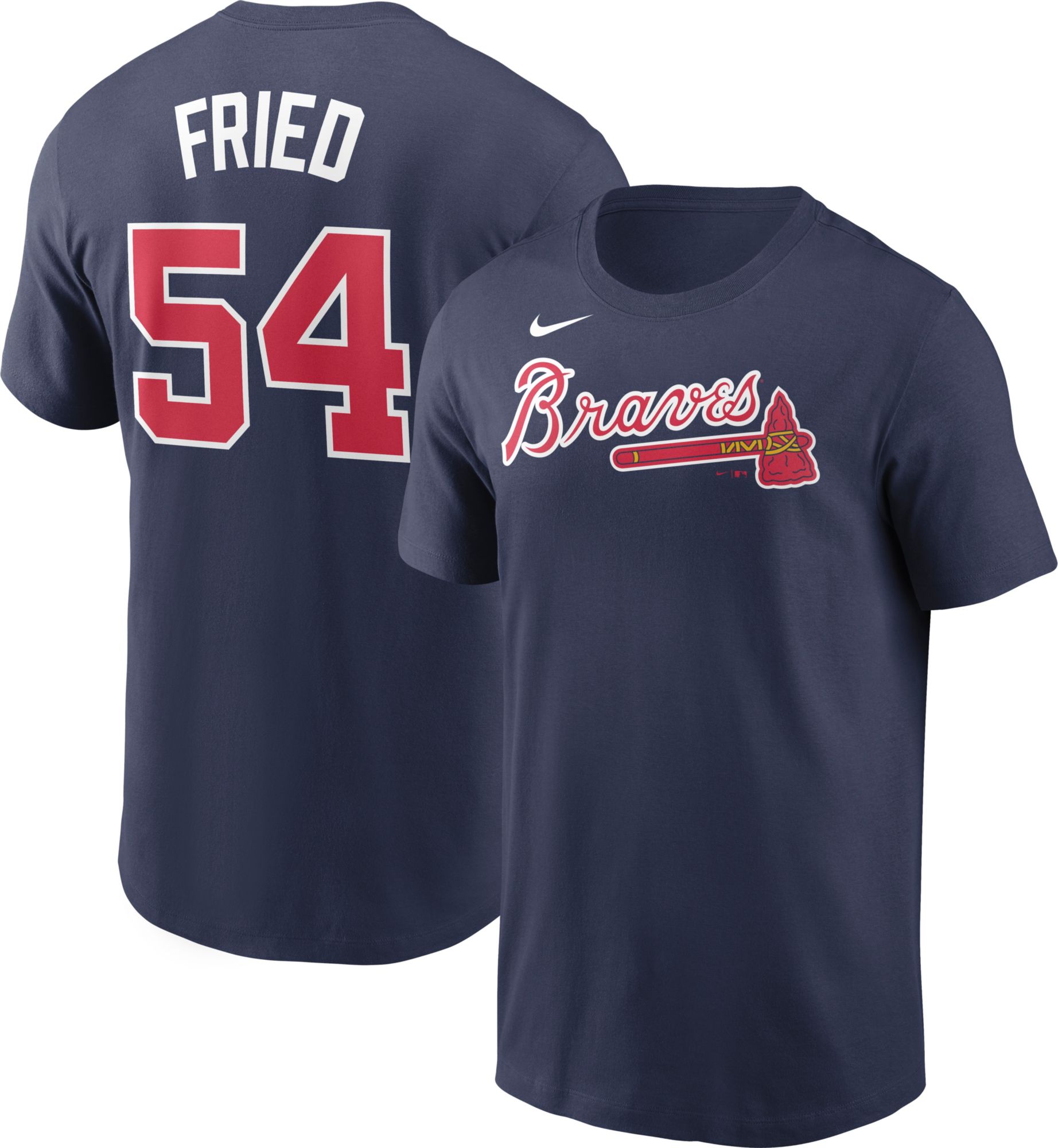 2021 Memorial Day Max Fried Authentic White Jersey Atlanta Braves