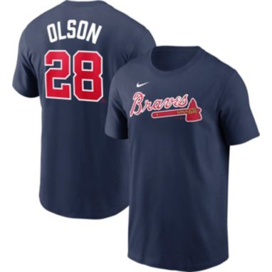 sorry, Nike Men's Atlanta Braves Matt Olson #28 Navy T-Shirt is currently out of stock
