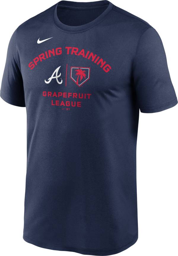Nike Men's Atlanta Braves Midnight Navy 2023 Spring Training Legend T-Shirt product image