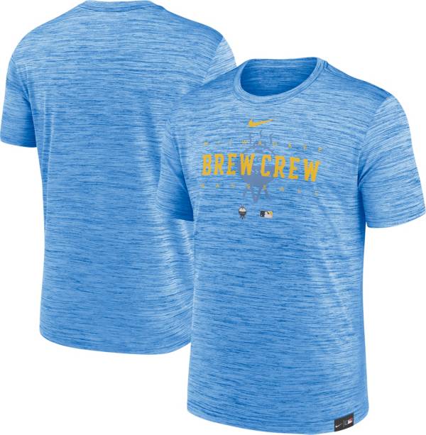 Nike Men's Milwaukee Brewers Authentic Collection City Connect Velocity T-Shirt product image