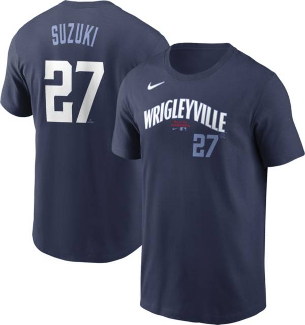 Nike Men's Chicago Cubs Seiya Suzuki #27 2023 City Connect T-Shirt product image