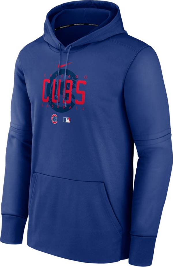 Nike Men's Chicago Cubs Royal Authentic Collection Therma-FIT Hoodie product image