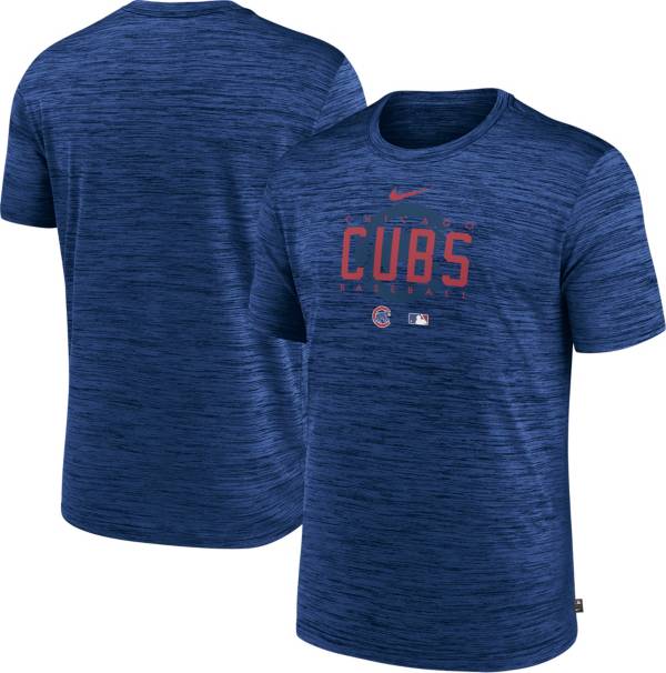 Nike Men's Chicago Cubs Royal Authentic Collection Velocity T-Shirt product image
