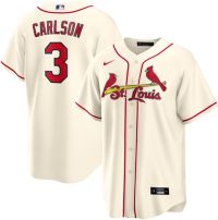 Nike Men's St. Louis Cardinals Tommy Edman #19 White Cool Base Home Jersey