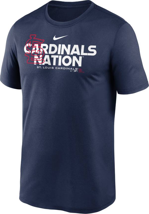 Nike Men's St. Louis Cardinals Navy Legend T-Shirt product image