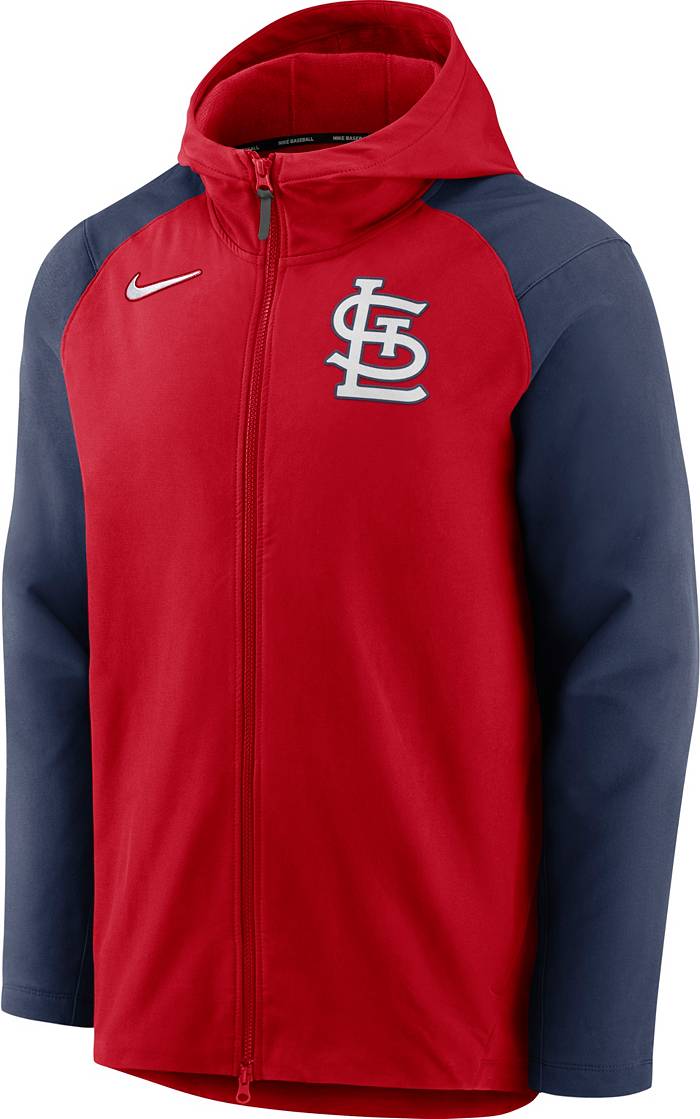Nike Men's St. Louis Cardinals Red Authentic Collection Full-Zip