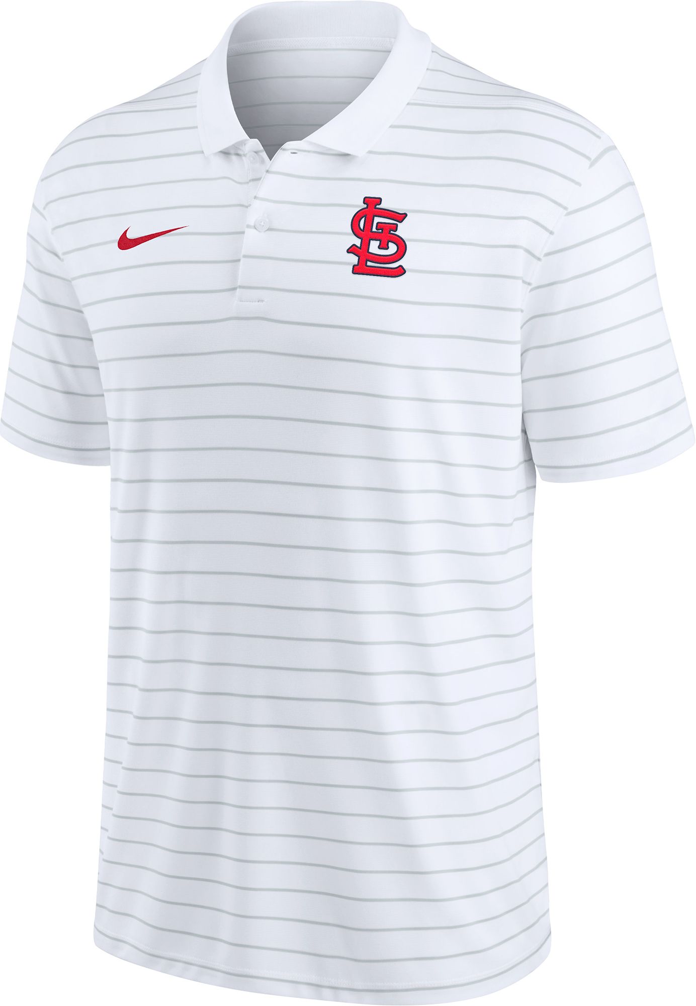 Nike Men's St. Louis Cardinals White Authentic Collection Victory Polo