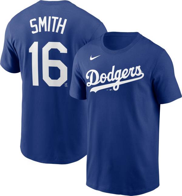 Nike Men's Los Angeles Dodgers Will Smith #16 Blue T-Shirt | Dick's ...