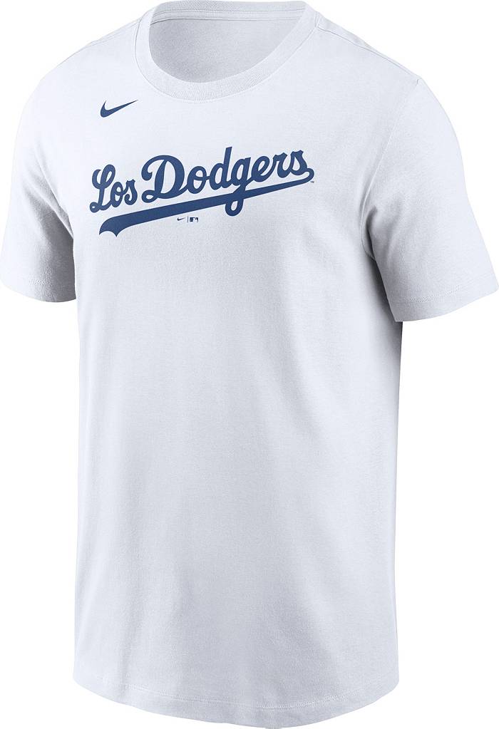 Nike Men's Nike White Los Angeles Dodgers Team Engineered Performance  T-Shirt