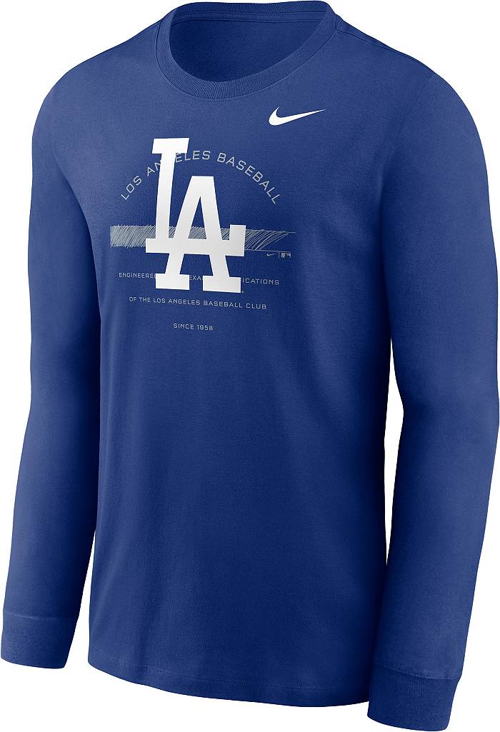 Men's Nike Los Angeles Dodgers Road Replica Jersey (Grey) Small