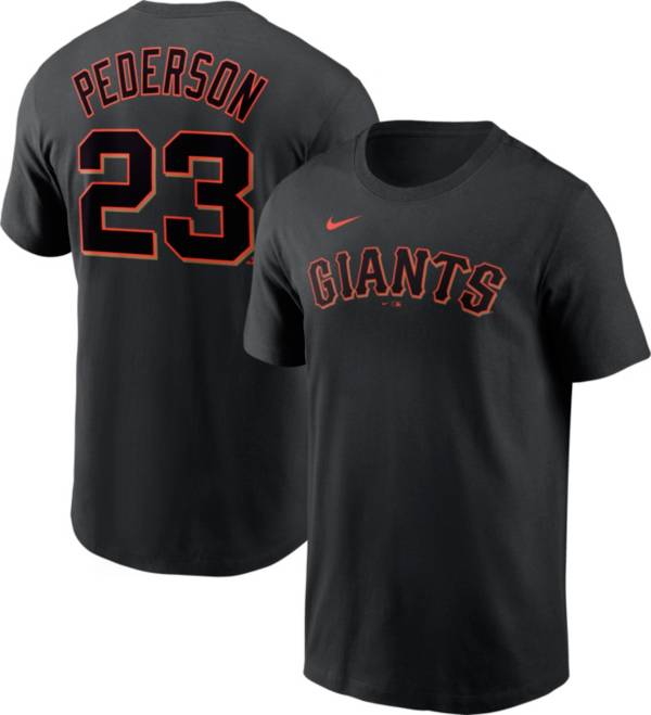 Men's San Francisco Giants Joc Pederson #23 Black T-Shirt | Dick's Sporting Goods