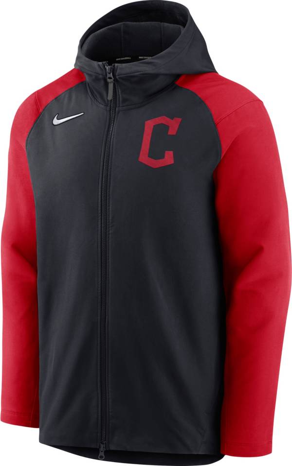 Nike Men's Cleveland Guardians Blue Authentic Collection Full-Zip ...