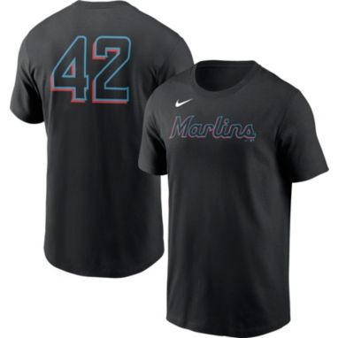 sorry, Nike Men's Miami Marlins Black Team 42 T-Shirt is currently out of stock