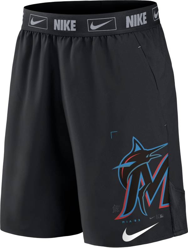 Nike Men's Miami Marlins Black Bold Express Shorts product image