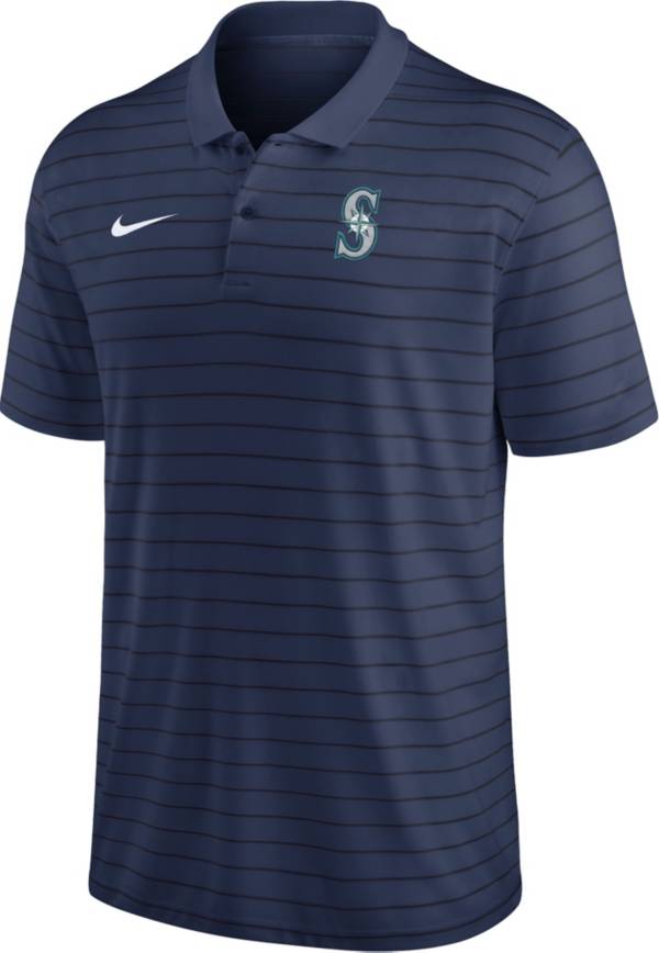 Nike Men's Seattle Mariners Navy Authentic Collection Victory Polo