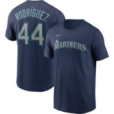 sorry, Nike Men's Seattle Mariners Julio Rodriguez #44 Navy T-Shirt is currently out of stock