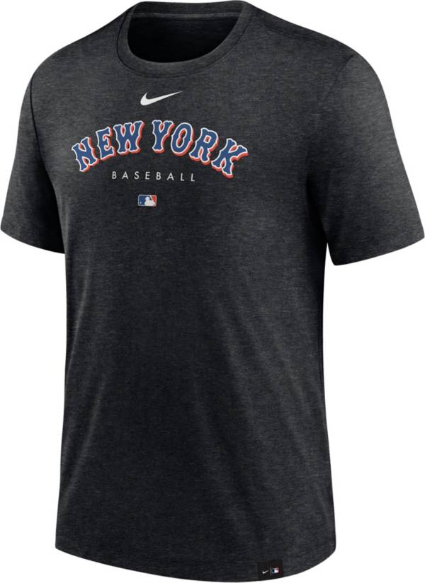 Nike Men's New York Mets Black Authentic Collection Early Work Performance T-Shirt product image