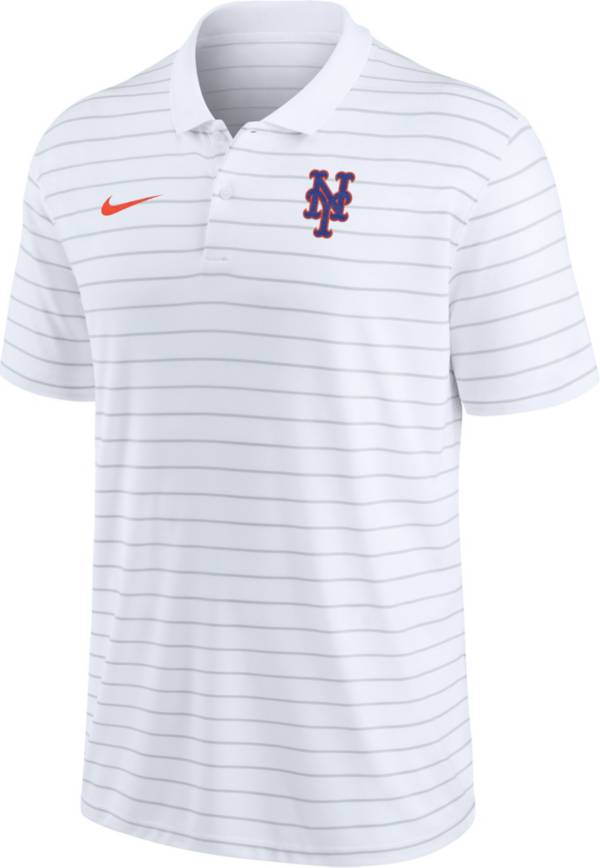 Nike Men's New York Mets White Authentic Collection Victory Polo T-Shirt product image