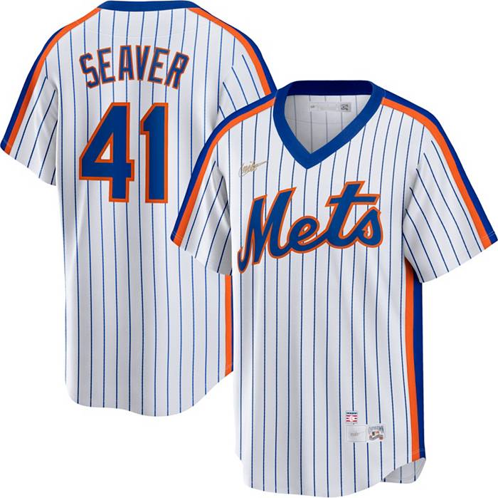 Nike Men's New York Mets Cooperstown Tom Seaver #41 White Cool