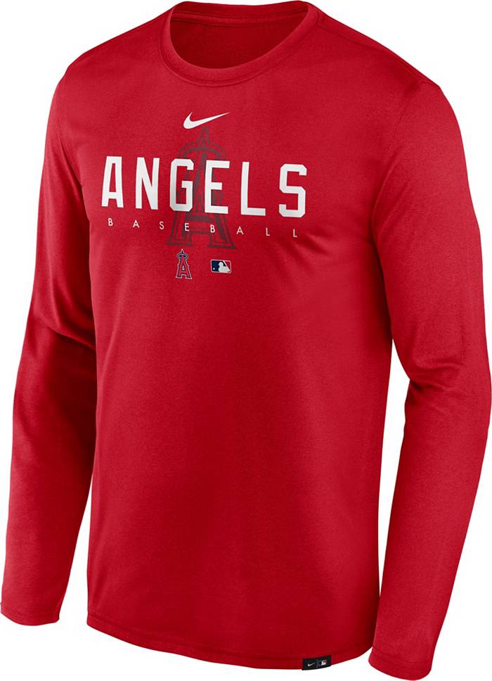 NIKE Swoosh Athletic Cut BOSTON RED SOX SS T-Shirt Mens Sz L MLB