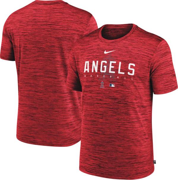 Nike Men's Los Angeles Angels Red Authentic Collection Velocity T-Shirt product image