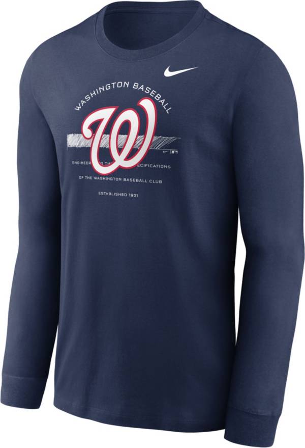 Washington Nationals Nike Alternate Authentic Team Jersey - Navy