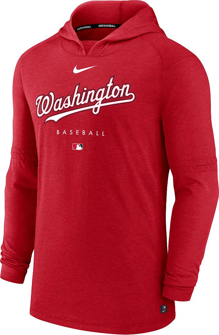 Women's Washington Nationals New Era Gray 2022 City Connect Pullover Hoodie