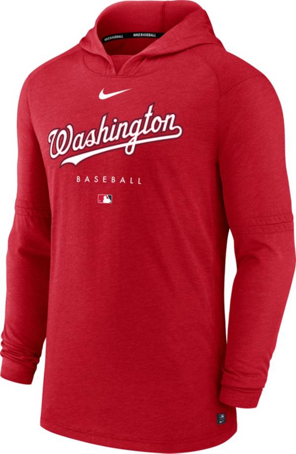 Nike Men's Washington Nationals Red Authentic Collection Dri-FIT Hoodie product image