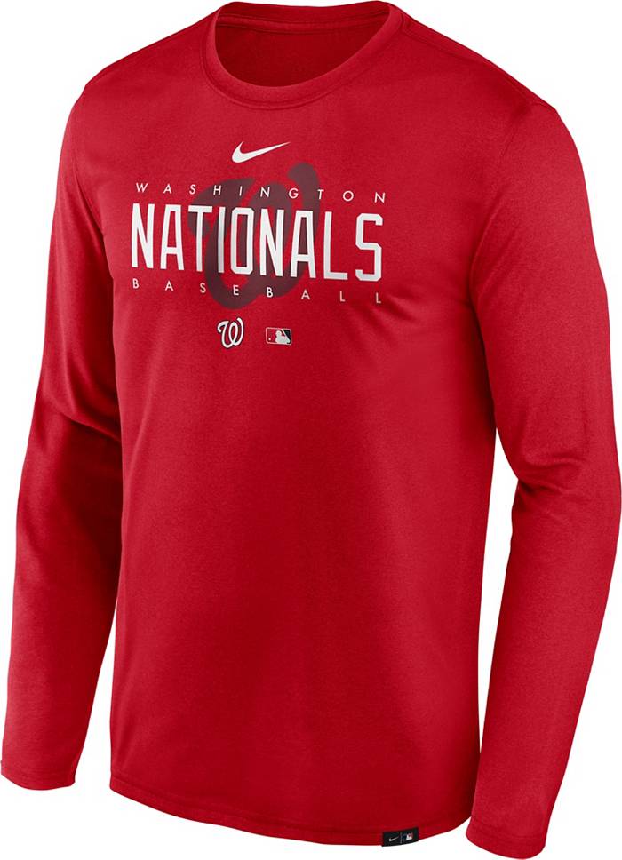 Men's Nike Navy Washington Nationals Alternate Authentic Team Jersey