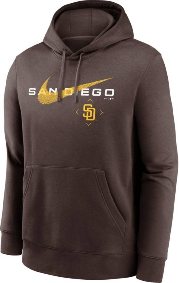 Nike Men's San Diego Padres Brown Neighbor Hoodie product image