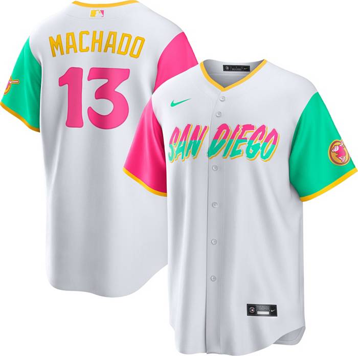 Manny Machado San Diego Padres USMC Men's Nike MLB Replica Jersey