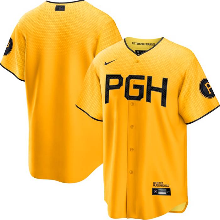 Nike Pittsburgh Pirates Official Replica Alternate Jersey Black - PRO BLACK