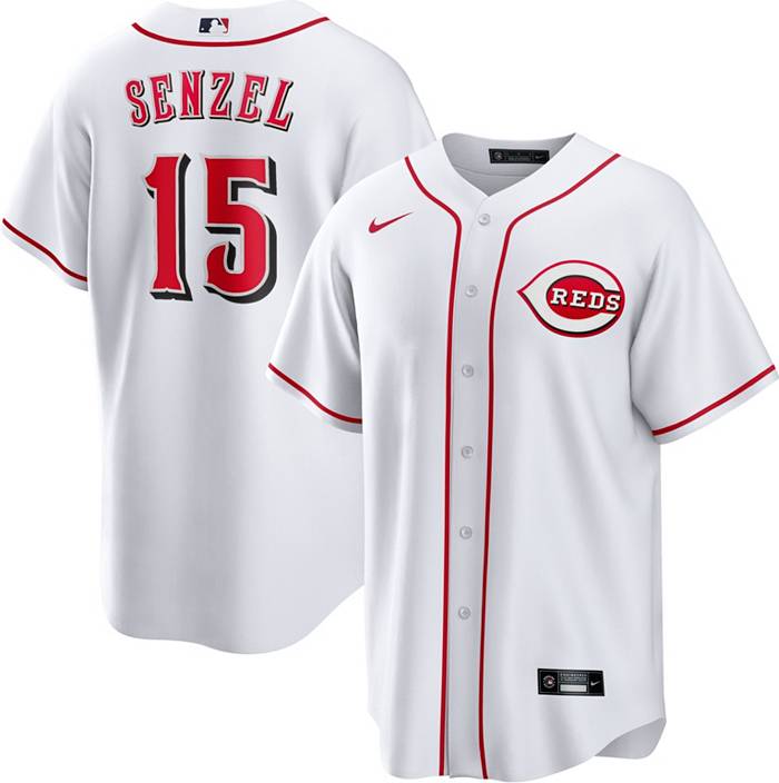 Nick Senzel Signed Reds Jersey Inscribed MLB Debut 5/3/19 (JSA)