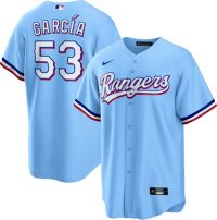 Nike Men's Texas Rangers Adolis García #53 Blue Cool Base Jersey
