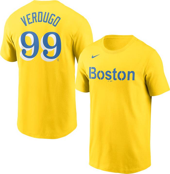 Nike Men's Boston Red Sox Alex Verdugo #99 2023 City Connect T