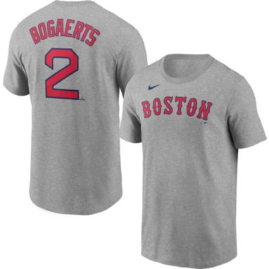 sorry, Nike Men's Boston Red Sox Xander Bogaerts #2 Gray T-Shirt is currently out of stock