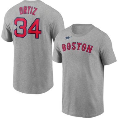 sorry, Nike Men's Boston Red Sox David Ortiz #34 Grey T-Shirt is currently out of stock