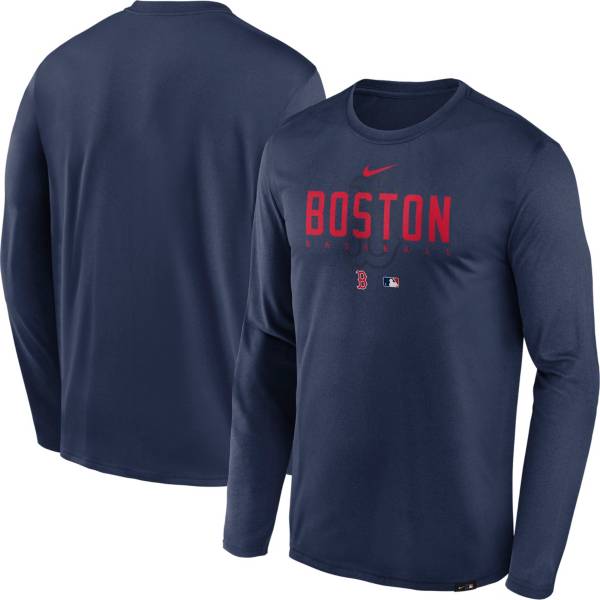 Nike Men's Boston Red Sox Navy Authentic Collection Long-Sleeve Legend T-Shirt product image