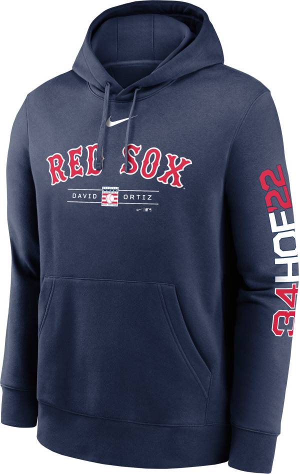 Nike Men's Boston Red Sox 2022 Hall Of Fame Navy Therma-FIT Hoodie product image