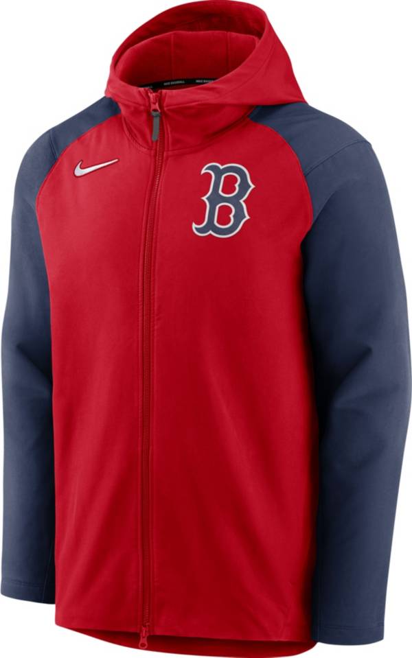 Boston Red Sox Nike Authentic Collection Dugout Full-Zip Jacket - Navy/Red