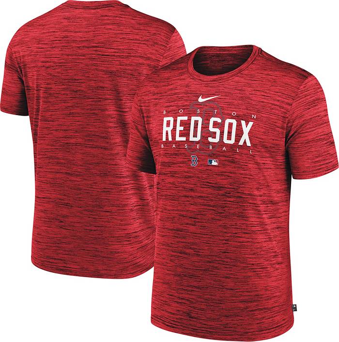 Nike Men's Boston Red Sox Red Authentic Collection Velocity T-Shirt