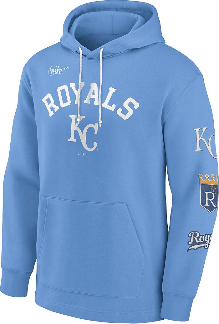Nike Gray Kansas City Royals Reclaim The Crown Hoodie Sweatshirt
