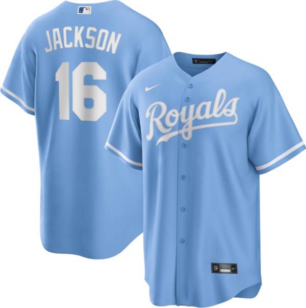 BO JACKSON KANSAS CITY ROYALS THROWBACK BLUE JERSEY PICK