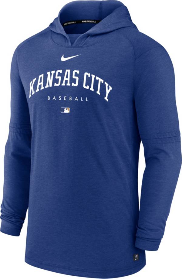 Nike Men's Kansas City Royals Royal Authentic Collection Dri-FIT Hoodie product image